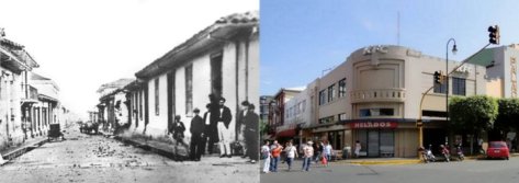 Intersección Avenida 2, Calle 2, mirando hacia el Norte, San José