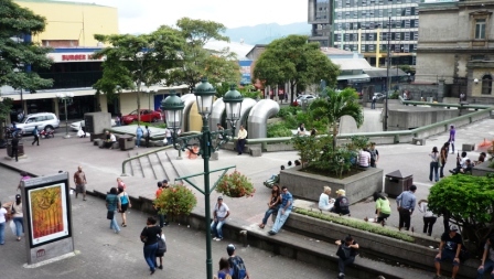Plaza de la Cultura | Mi Costa Rica de Antaño