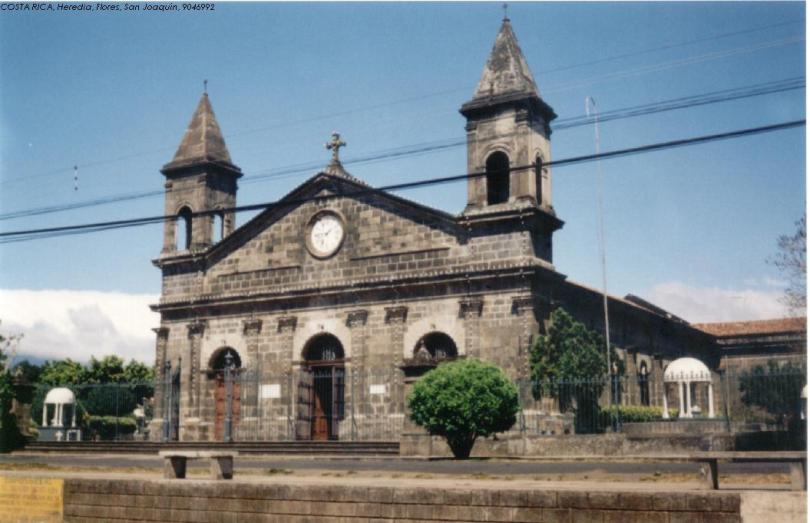 Resultado de imagen para iglesia católica de san joaquín flores costa rica