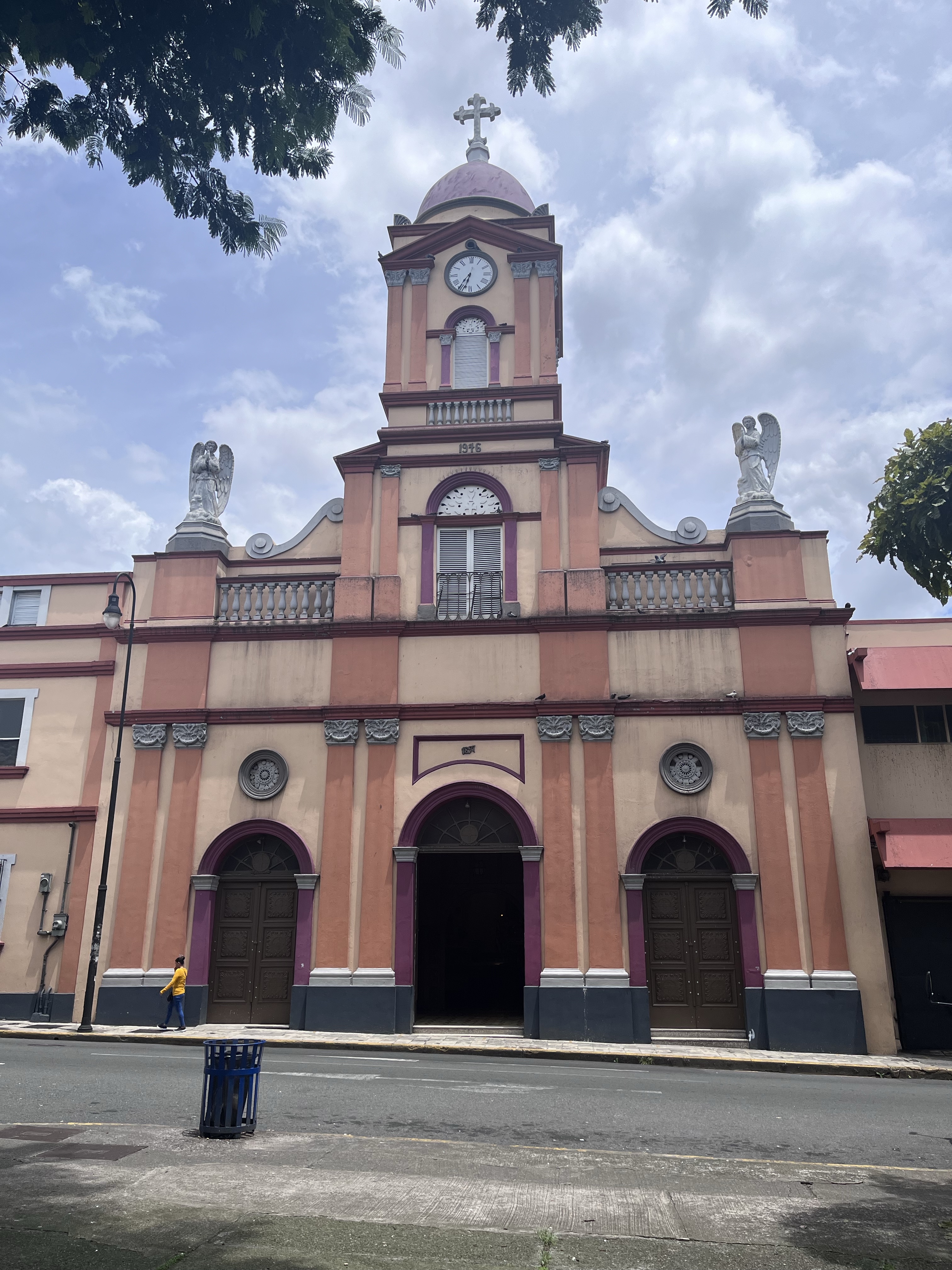 Iglesia de La Dolorosa en una vista contemporánea.